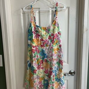 Old Navy Colorful Floral Dress